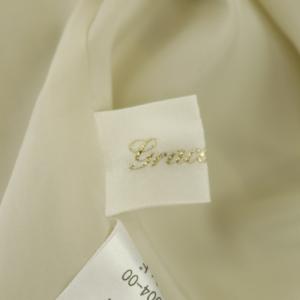 Grace Class 22SS パンサーダイヤモンドワンピース ロング ノースリーブ 36 ベージュ 白 ホワイト