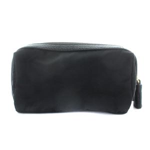 ANYA HINDMARCH Girlie Stuff Pouch ポーチ ナイロン 黒 ブラック