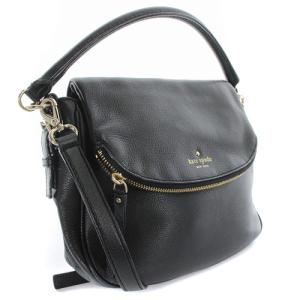 kate spade new york COBBLE HILL SMALL DEVIN ショルダーバッグ ロゴ レザー  ハンドバッグ 2way 黒 ブラック PXRU5153