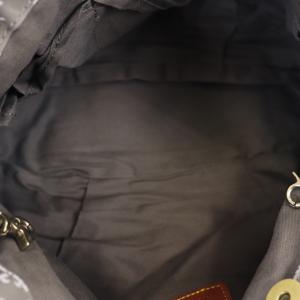 russet ハンドバッグ トートバッグ モノグラム ナイロン×レザー 茶 ブラウン