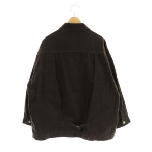 REMI RELIEF アパルトモン別注 Corduloy Jacket コーデュロイジャケット 総裏地 コットン F 茶 ブラウン