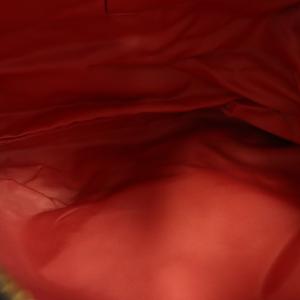 russet ショルダーバッグ ナイロン×レザー モノグラム ストラップ付き 青 ブルー