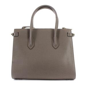 FURLA PIN トートバッグ ショルダーバッグ 2way レザー グレー