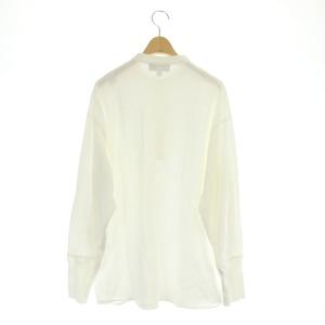 AMERICANA 22SS ドゥーズィエムクラス別注 ヘンリー ロングスリーブ T カットソー 長袖 ロンT バンドカラー オフホワイト