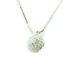 SWAROVSKI ネックレス ラインストーン シルバー色