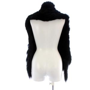 EPOCA ストール ファー 黒 ブラック
