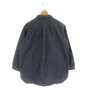 MHL. 七分袖 シャツ プルオーバー 1 紺 ネイビー