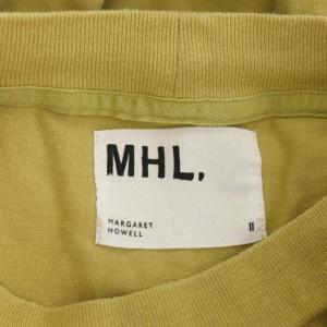 MHL. 20SS MATTE COTTON JERSEY コットンジャージー カットソー Tシャツ 九分袖 2 マスタード