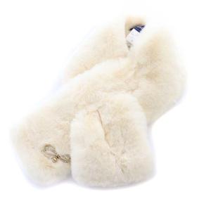 フェイクファーティペット ライトベージュ