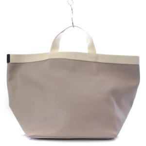 Hervé Chapelier 725GP リュクス舟型トート ハンドバッグ L マスティック イヴォワール