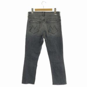 MOTHER Deuxieme Classe取り扱い AOS INSIDER CROP デニムパンツ ジーンズ スリム カットオフ ダメージ加工