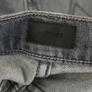 MOTHER Deuxieme Classe取り扱い AOS INSIDER CROP デニムパンツ ジーンズ スリム カットオフ ダメージ加工
