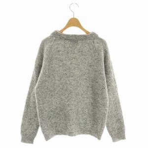 Acne Studios DRAMATIC MOH ニット セーター プルオーバー 長袖 XXS グレー
