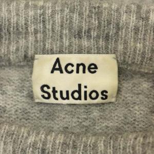 Acne Studios DRAMATIC MOH ニット セーター プルオーバー 長袖 XXS グレー