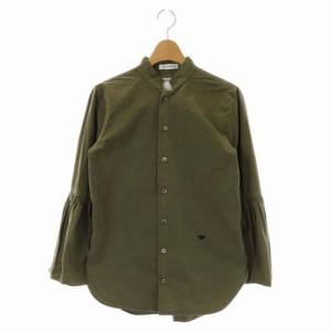 20AW BELL SLEEVE SH WASHED OUT SHIRT シャツ 長袖 ギャザースリーブ ヴィンテージ加工