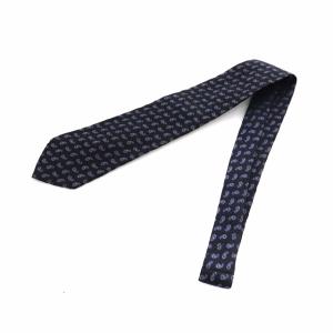 Brooks Brothers ネクタイ レギュラータイ ペイズリー柄 シルク 黒 ブラック