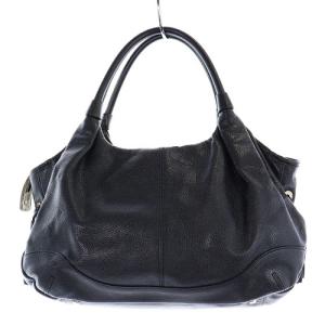 kate spade new york ハンドバッグ レザー ロゴ トートバッグ 黒 ブラック