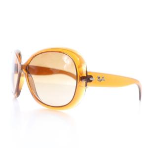 Ray-Ban JACKIE OHH2 サングラス グラデーション ロゴ 茶色 ブラウン RB4098