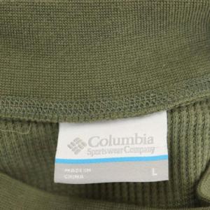 Columbia ツリースワロウウィメンズドレ ワンピース クルーネック 長袖 ロング プルオーバー L カーキ PL3240