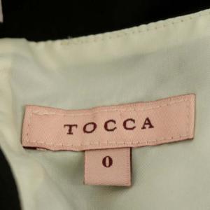 TOCCA 22SS 洗える CHEERFUL JOY BOUQUET DRESS ドレス ワンピース ひざ丈 フレンチスリーブ 花柄