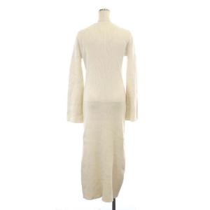 Ameri VINTAGE 22AW AMERICAN SLEEVE LAYERED KNIT DRESS ワンピース 2点セット ニット ロング 長袖