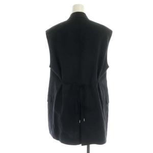 Drawer Drawer Peak Lapel Gillet ジレ ベスト 36 ダークネイビー
