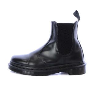 Dr.Martens 2976 MONO チェルシーブーツ サイドゴアブーツ ショート ローヒール レザー UK4 23cm 黒 ブラック