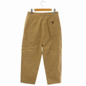 MARNI ハイウエストパンツ ワイド テーパード ビッグポケット 40 ベージュ