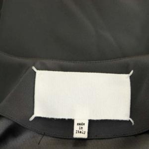Maison Margiela 白タグ ブラウス フレンチスリーブ プルオーバー バックオープン 40 グレー