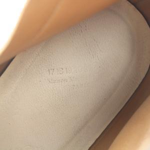 Martin Margiela 22 メゾンマルジェラ ショートブーツ レザー 38 25cm 紺 ネイビー