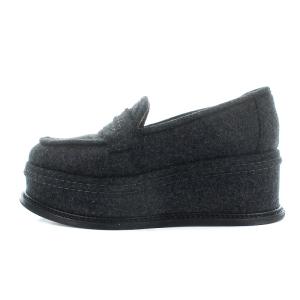 Martin Margiela 22 メゾンマルジェラ ローファー プラットフォーム 26cm グレー