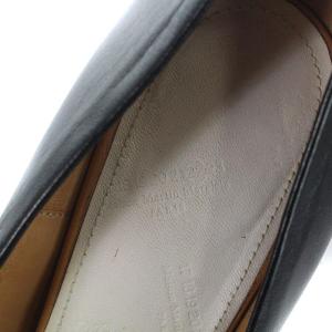 Martin Margiela 22 メゾンマルジェラ パンプス ハイヒール レザー 38 25cm 黒 ブラック