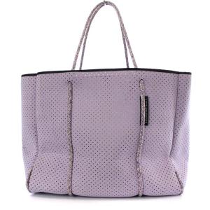 STATE OF ESCAPE Flying Solo トートバッグ ネオプレン ポーチ付き パープル