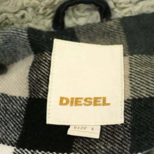 DIESEL コーデュロイ ジャケット ブルゾン ジップアップ L 黒 ブラック