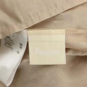 Diagram GRACE CONTINENTAL 22SS シアーフリルトップ ブラウス プルオーバー 七分袖 38 ベージュ