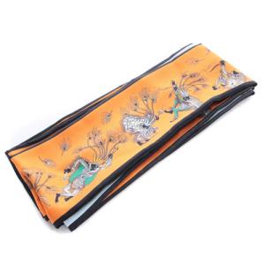 Emilio Pucci リボンスカーフ ストール オレンジ 水色