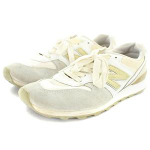 New Balance WR996IE スニーカー 24.5cm べージュ ゴールド