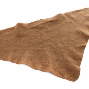 MHL. ラムウール LAMBSWOOL ニットスカーフ 茶 ブラウン 595-0278500