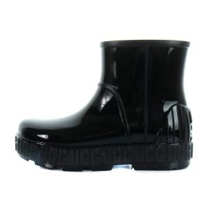 UGG australia W DRIZLITA レインブーツ ショートブーツ ラバー 23cm 黒 ブラック 1125731