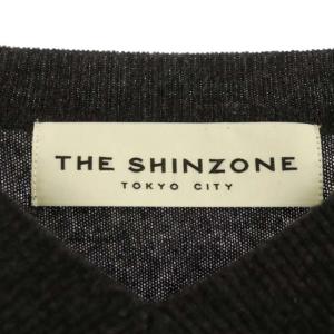 Shinzone 21AW DADDY KNIT ニット セーター プルオーバー 長袖 F チャコールグレー
