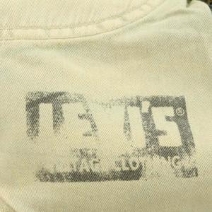 Levi's 606 ヴィンテージ ダメージデニムパンツ オレンジタブ ライトブルー 30605-0057