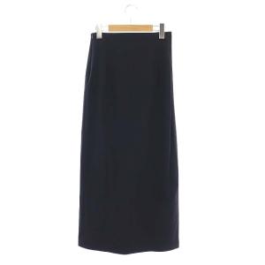 Shinzone 22SMSSK05 SIDE SLIT SKIRT サイドスリットスカート タイトスカート ロング ストレッチ M0 黒 ブラック