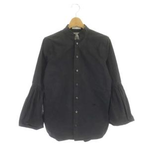 BELL SLEEVE SH WASHED OUT SHIRT BLOUSE 長袖
