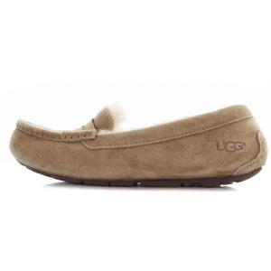 UGG australia VIOLETTE MOCCASIN SLIPPER モカシン フラットシューズ 23cm 茶色 ブラウン 1016048