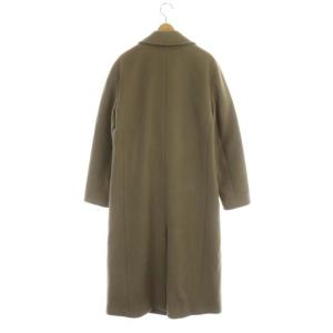 Theory 22AW COZY DOUBLE WOOL SUFFOLK DB ダブルチェスターコート S 茶