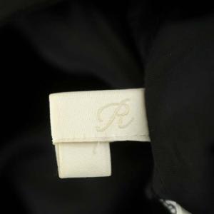 23区 20AW RITA FINE TULLE チュールスカート ロング フレア ギャザー 38 黒 ブラック