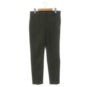 RECOVER 2 TAILORED TROUSER J クロップドパンツ テーパード ストレッチ 2 深緑