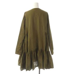 Merlette for JS × Naoko Tsuji 22AW MARTEL 別注ワンピース 膝丈 フレア 長袖
