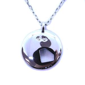 SWAROVSKI ネックレス ペンダント パヴェストーン シルバー色