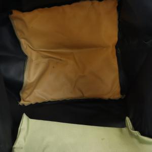 Hervé Chapelier ナイロン舟型ショルダーL トートバッグ 緑 グリーン 925N